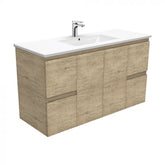 Fienza Dolce Edge 1200mm Scandi Oak Wall Hung Vanity